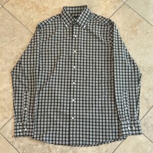 Peter Millar Crown Crafted Loden Sherwin Performance Poplin Sport Plaid Small